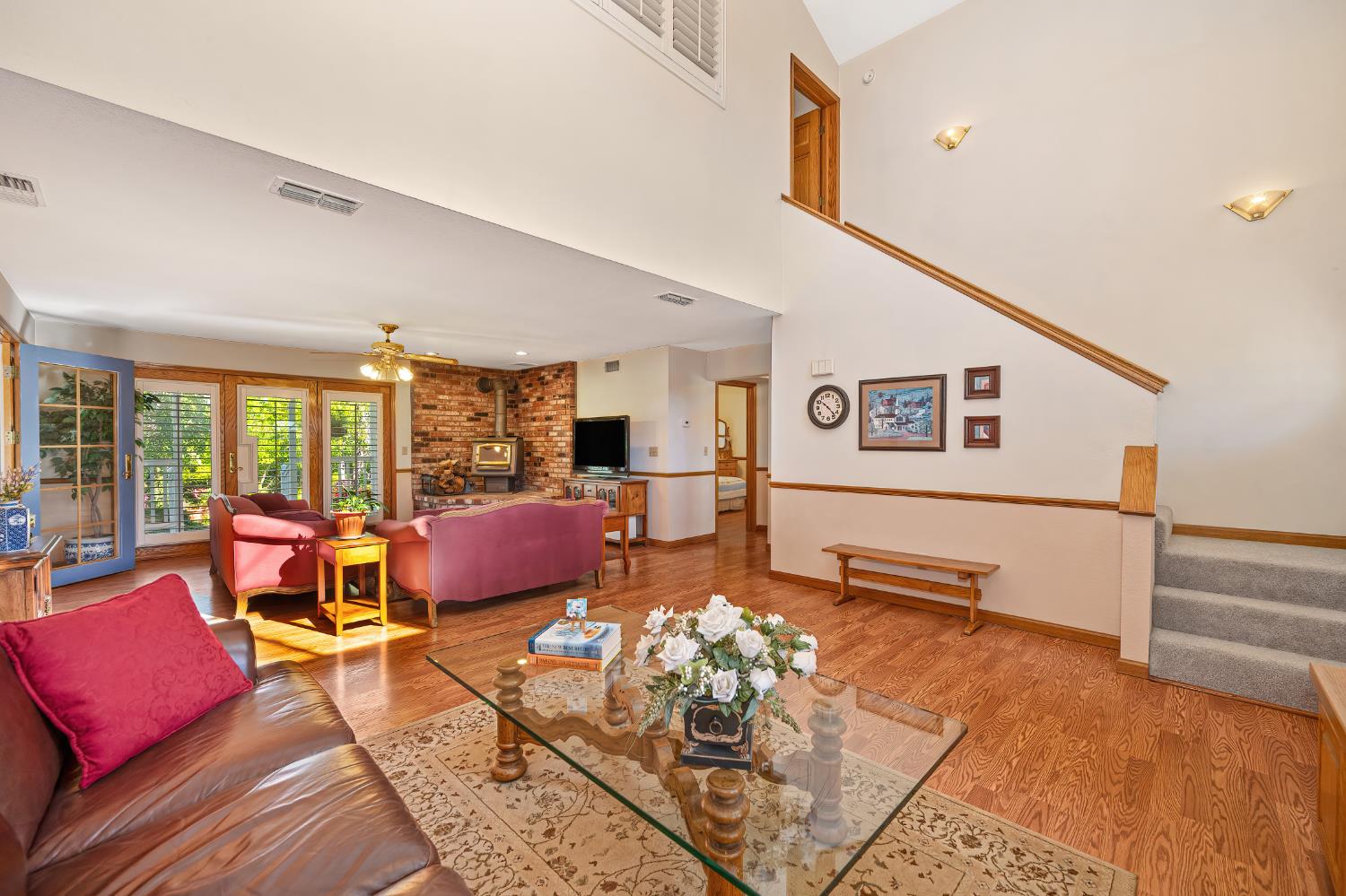 14470 Riva Ridge Circle Auburn, CA 95602 - Photo 7 of 71 a living room with furniture wooden floor and large window