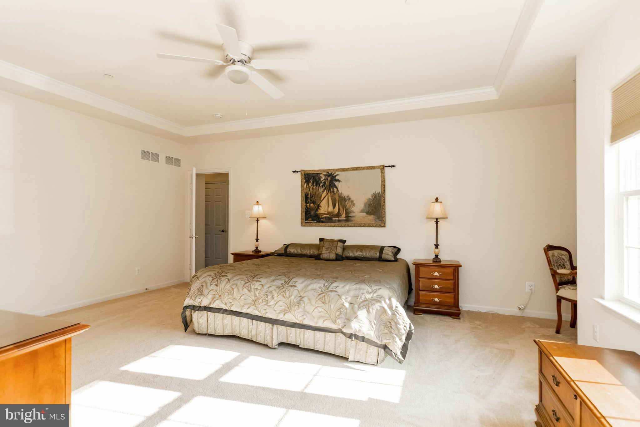 4117 Sweet Air Road Baldwin, MD 21013 - Photo 18 of 30 a bedroom with a bed and a painting on the wall