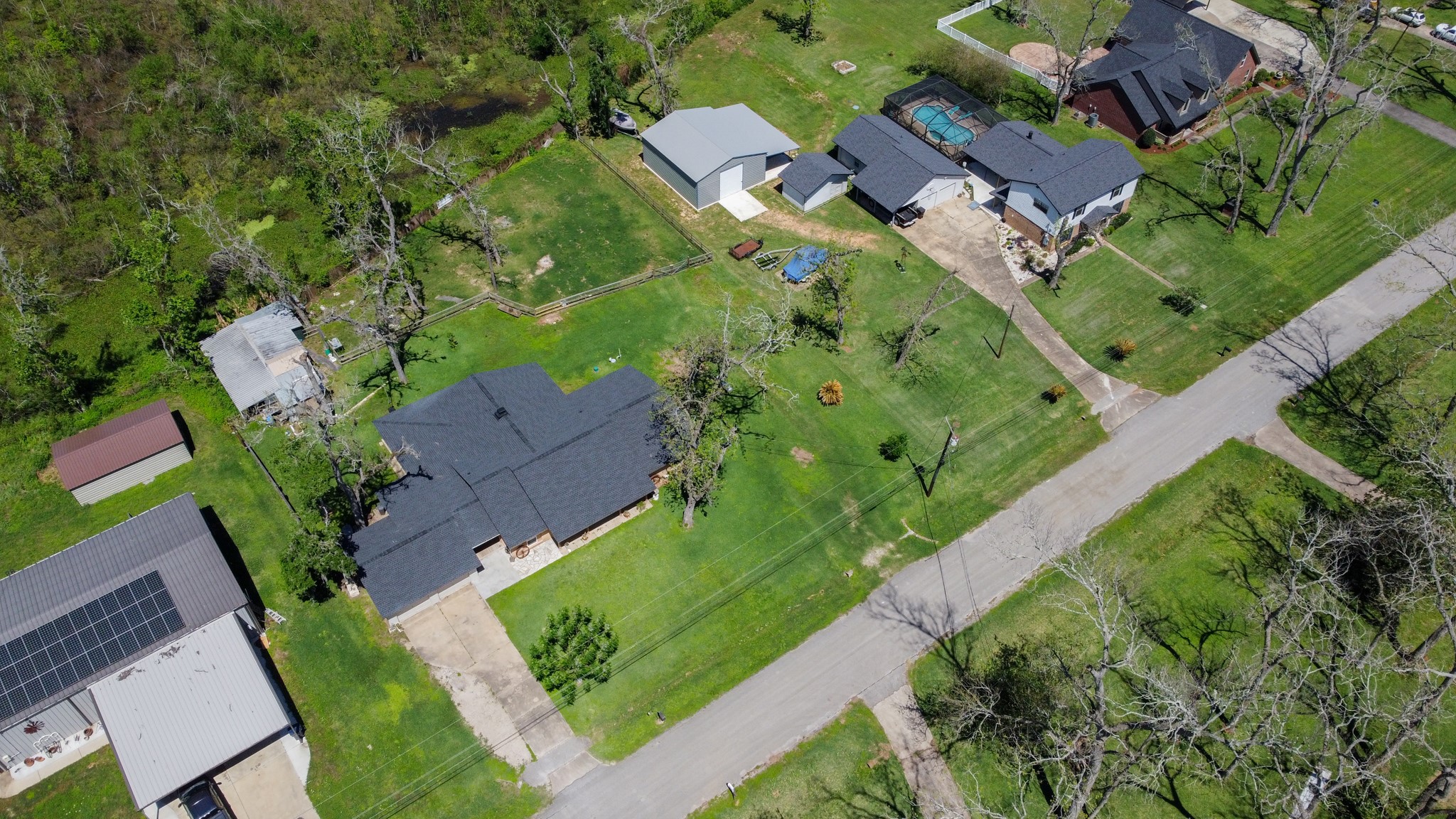 400 Pecan Estates Road, Unit C616R Angleton, TX 77515 - Photo 17 of 49 an aerial view of a house