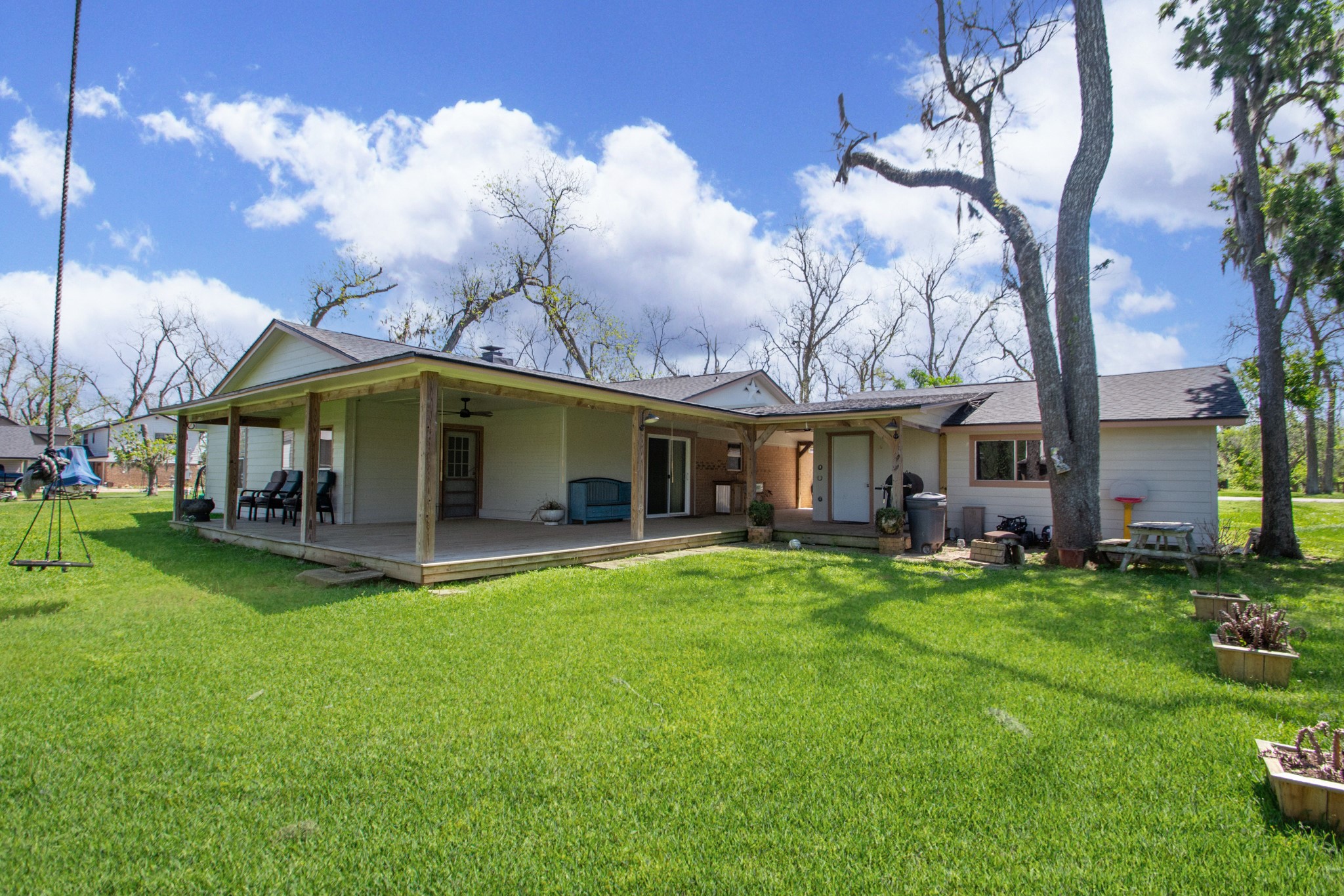 400 Pecan Estates Road, Unit C616R Angleton, TX 77515 - Photo 3 of 49 a view of a house with a yard porch and sitting area