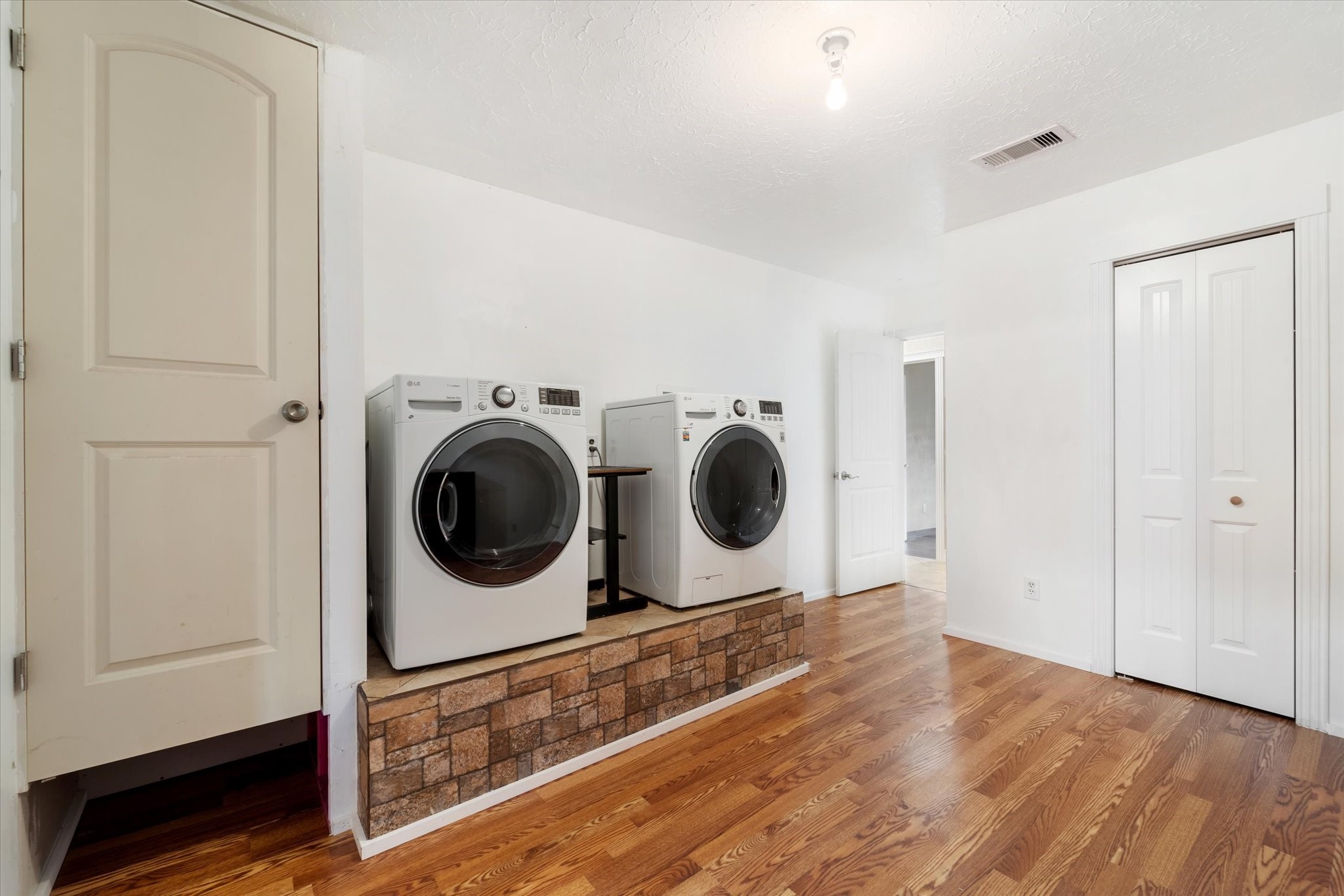 400 Pecan Estates Road, Unit C616R Angleton, TX 77515 - Photo 39 of 49 a view of a storage & utility room with washer and dryer
