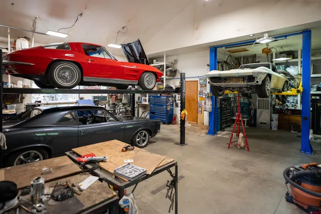 a very nice looking kitchen with a large window
