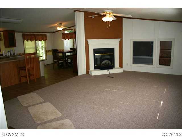 3244 Lowry Road Columbia, VA 23038 - Photo 8 of 12 a living room with furniture and a fireplace