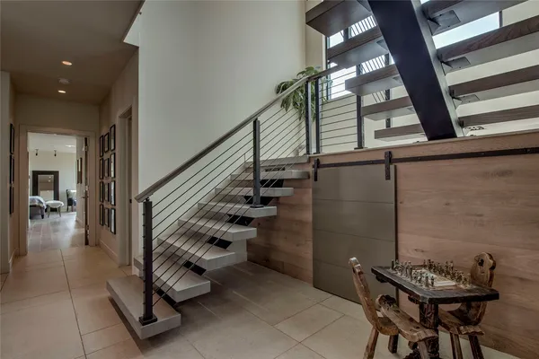 a view of entryway and hall