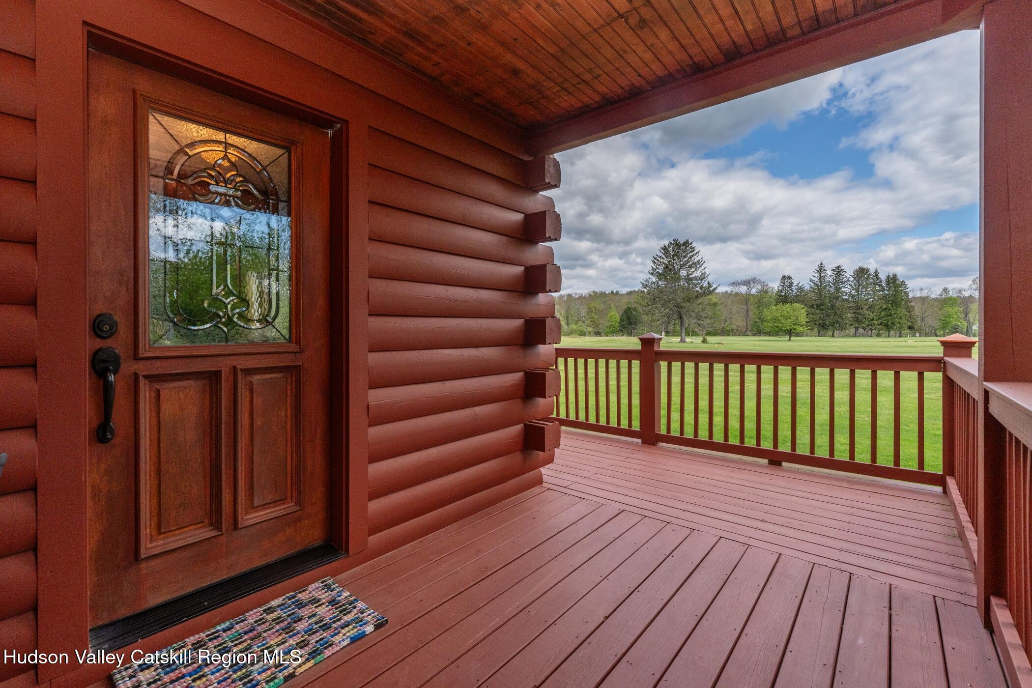 140 Stone Dock Road High Falls, NY 12440 - Photo 3 of 42 a view of a wooden deck