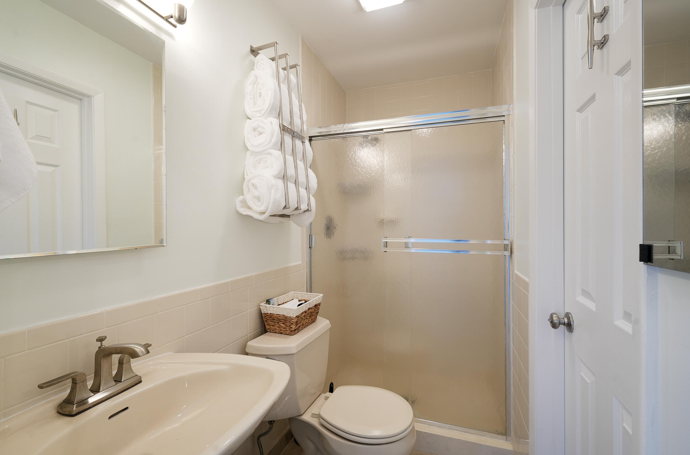 610 9th Street Key Colony Beach, FL 33051 - Photo 16 of 28 a bathroom with a sink toilet and shower