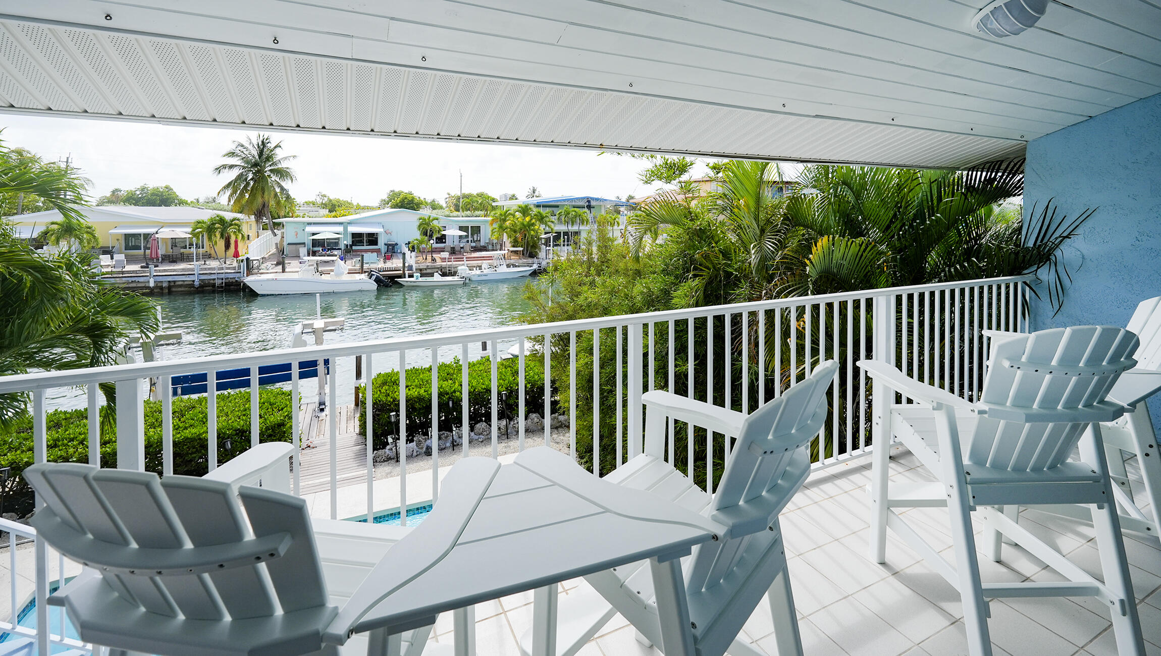 610 9th Street Key Colony Beach, FL 33051 - Photo 21 of 28 a view of balcony with furniture