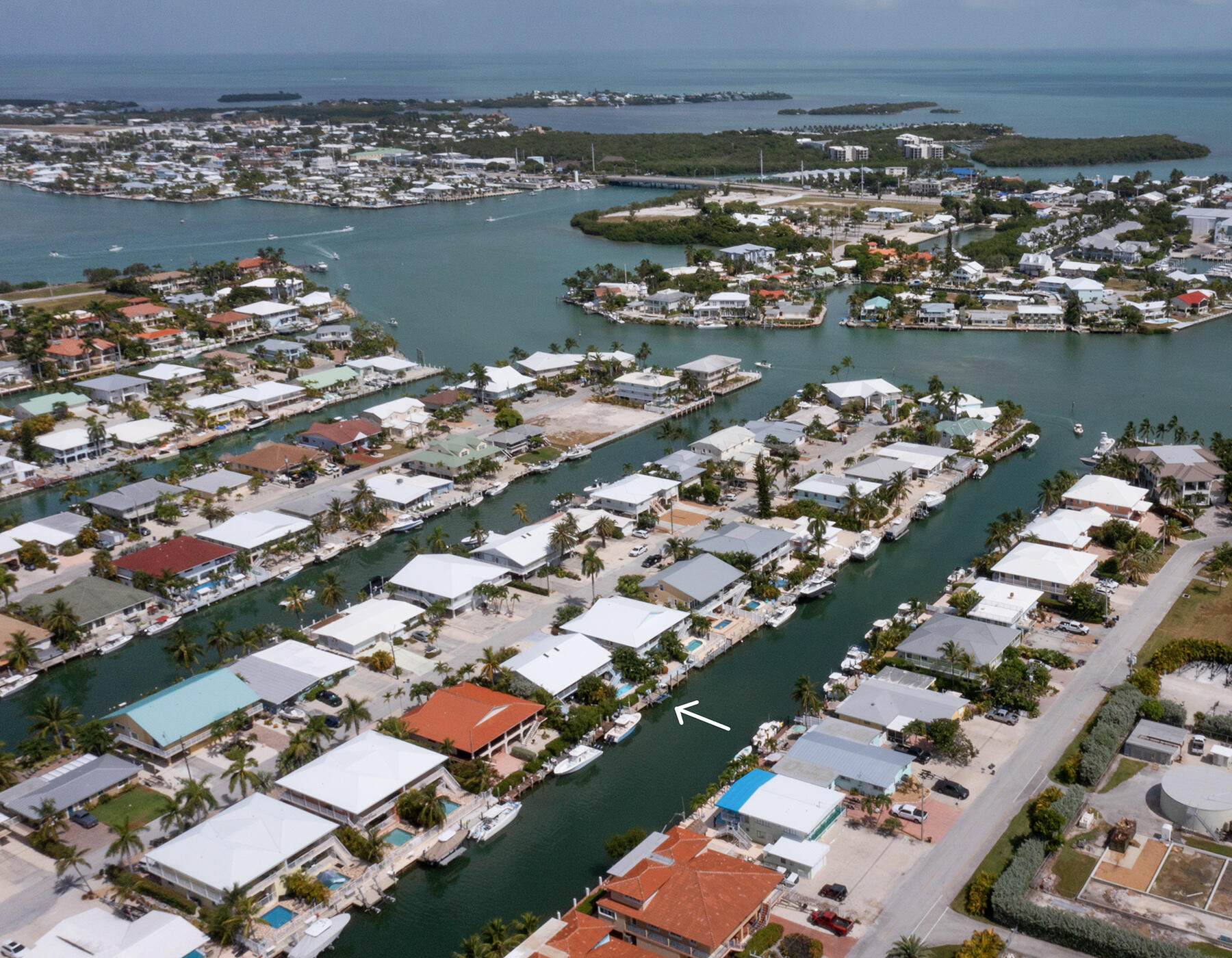 610 9th Street Key Colony Beach, FL 33051 - Photo 27 of 28 an aerial view of a city