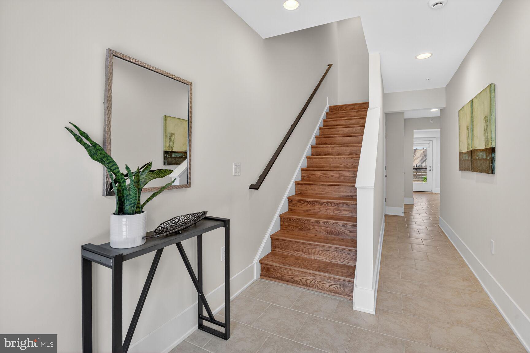 5320 Merriam Street Bethesda, MD 20814 - Photo 3 of 51 a view of entryway with wooden floor