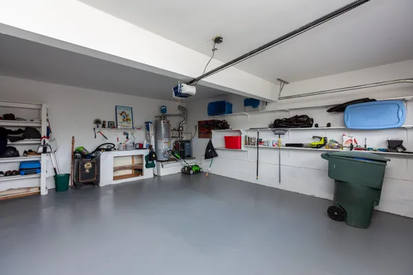 a view of storage and utility room