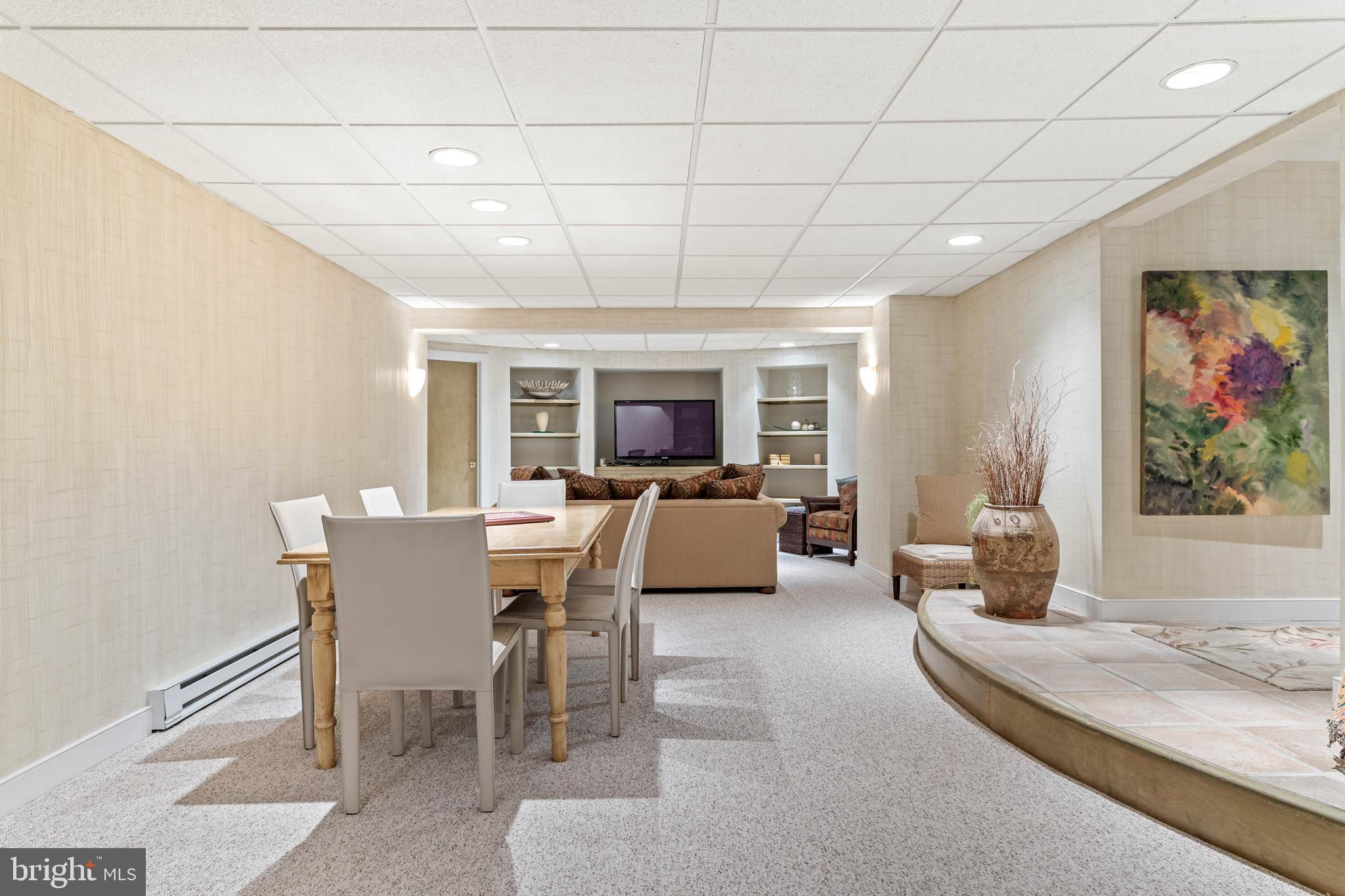 460 King Of Prussia Road Radnor, PA 19087 - Photo 31 of 47 Huge Finished Basement with built-ins