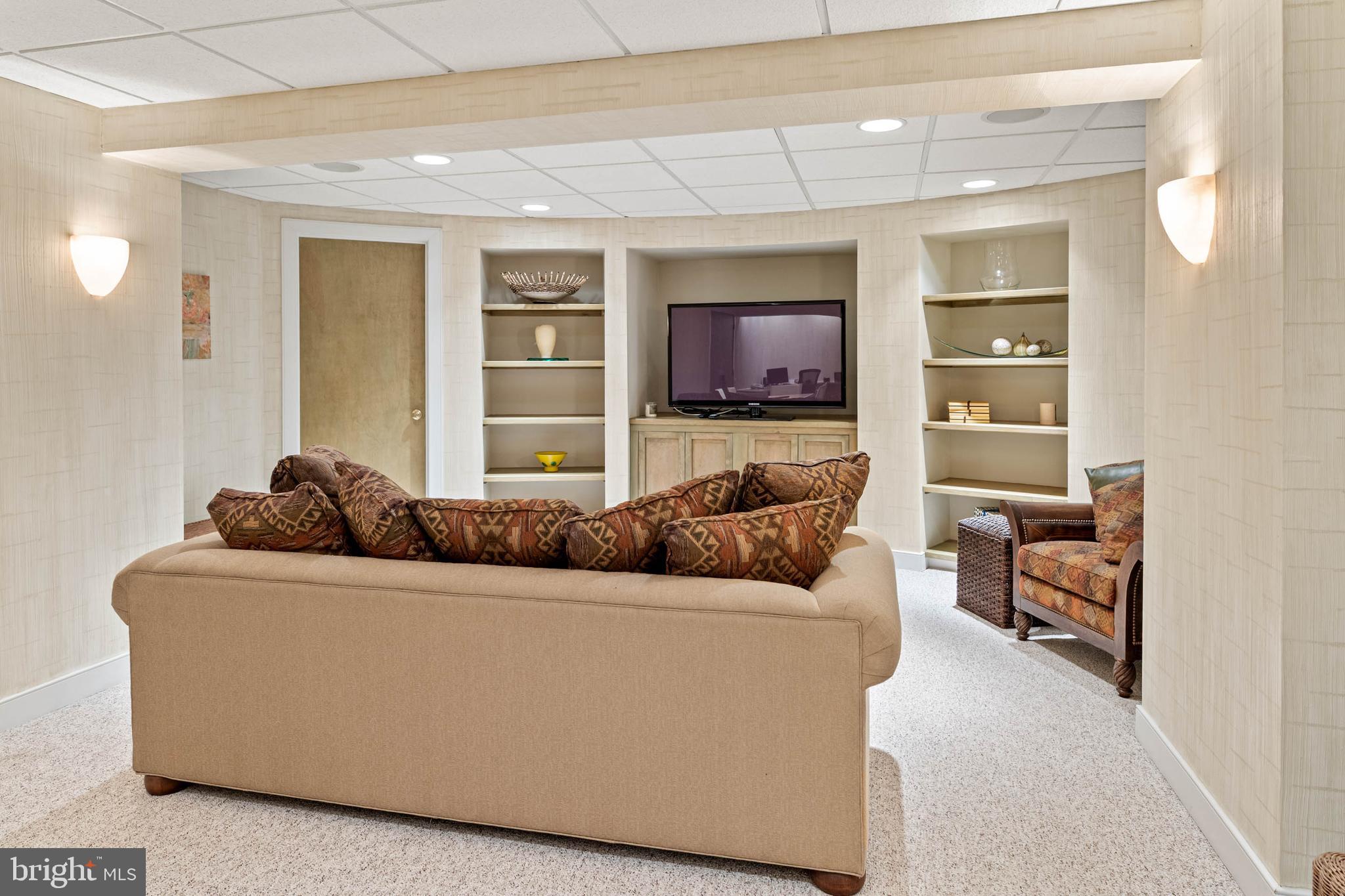 460 King Of Prussia Road Radnor, PA 19087 - Photo 32 of 47 Finished Basement with lots of Storage