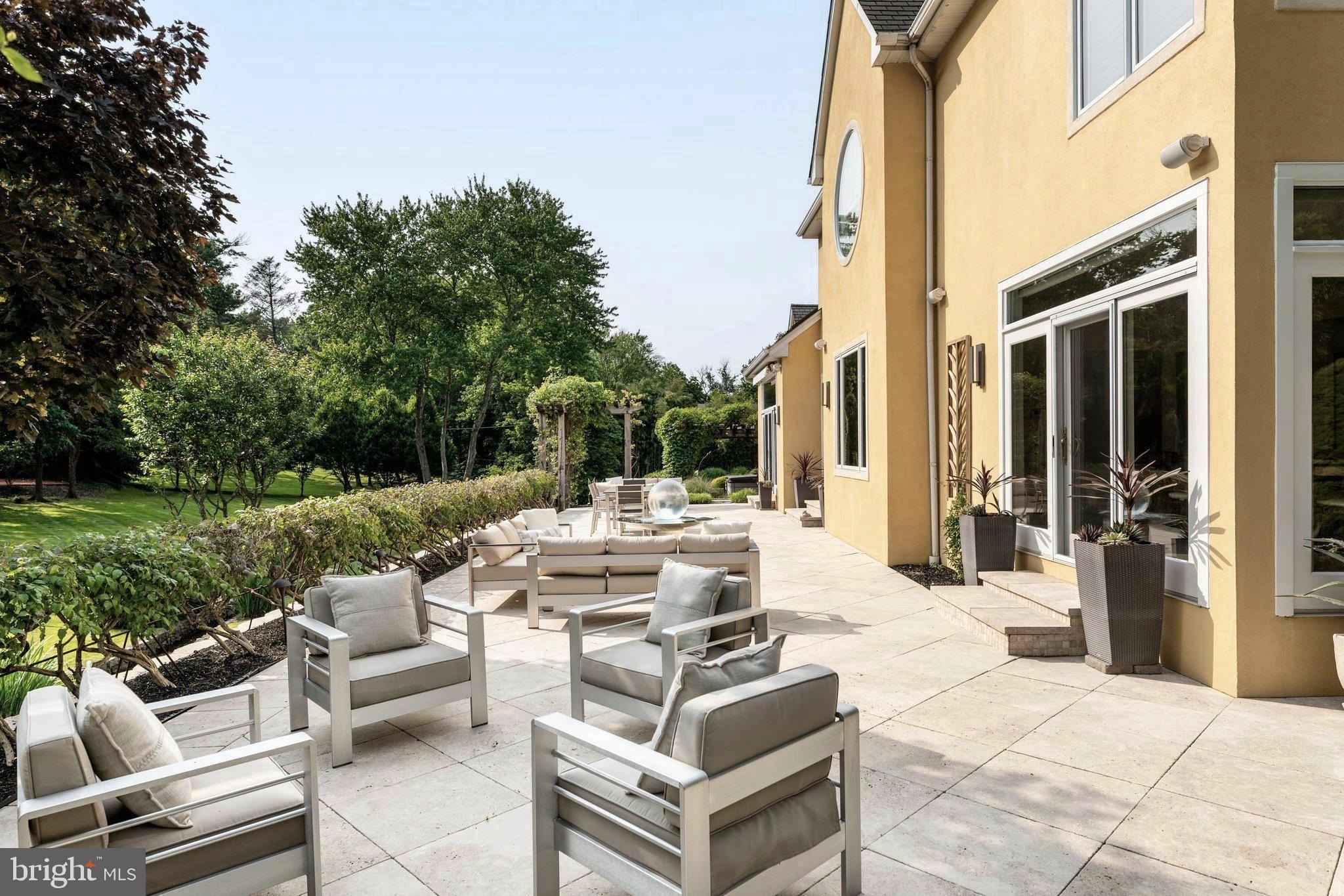 460 King Of Prussia Road Radnor, PA 19087 - Photo 8 of 47 80x24 Travertine Terrace in the Rear