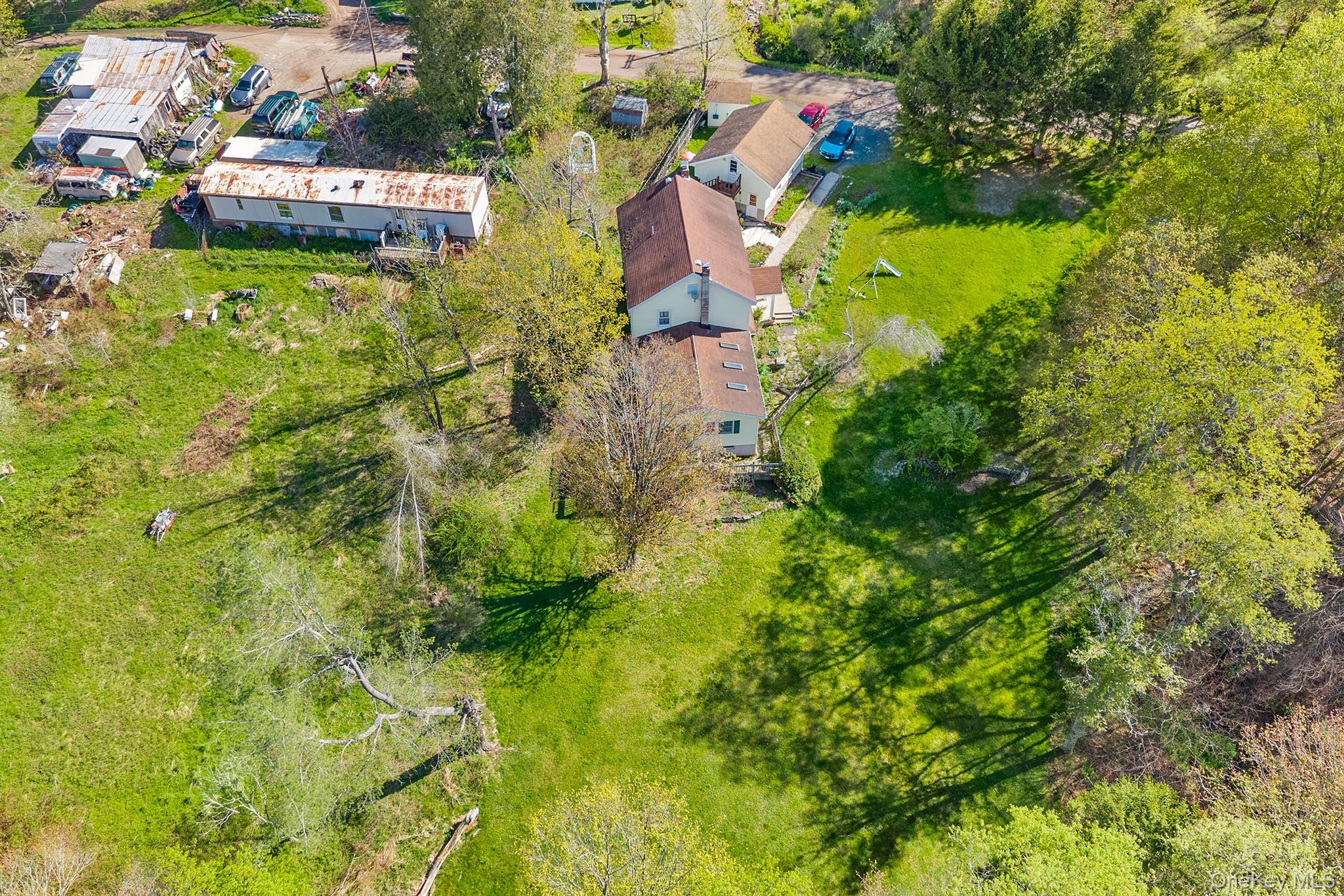 43 Taylor Road Parksville, NY 12768 - Photo 27 of 29 a aerial view of residential houses with yard