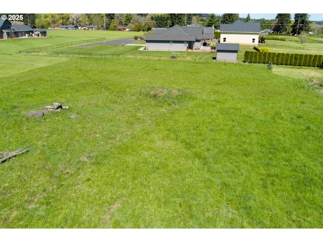 a view of a green field