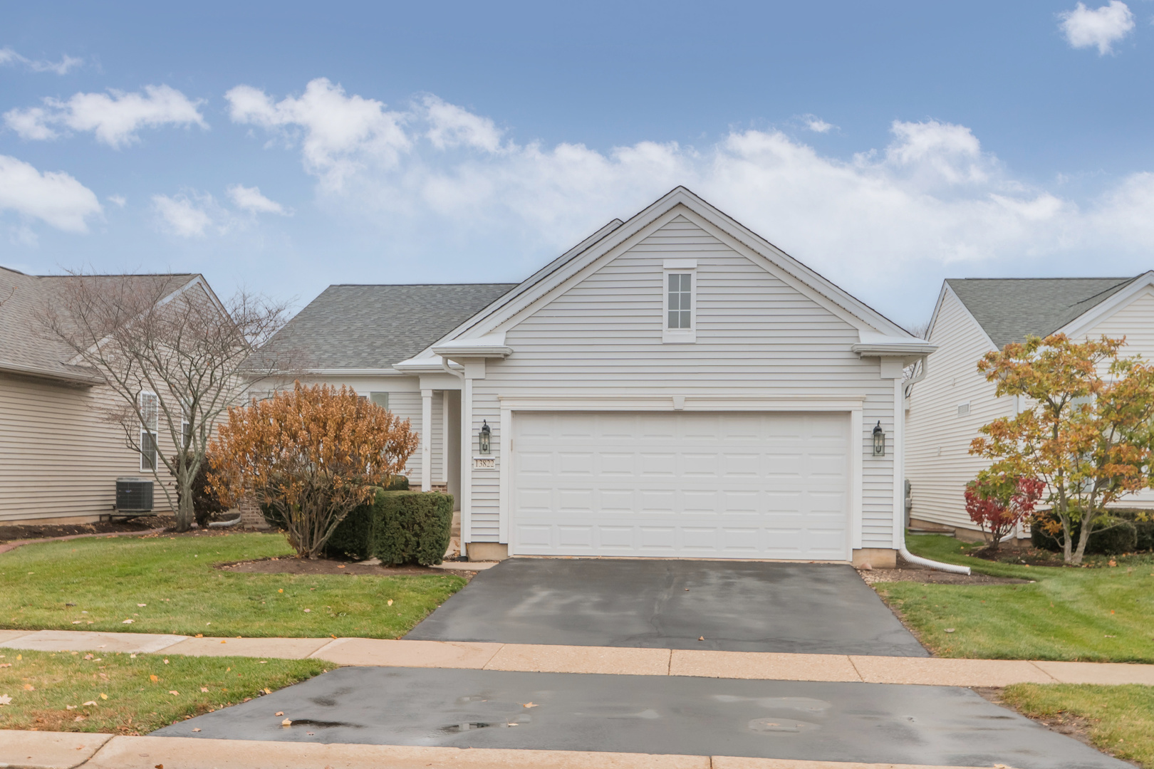 13822 Chestnut Lane Huntley, IL 60142 - Photo 1 of 43 a front view of house with garden