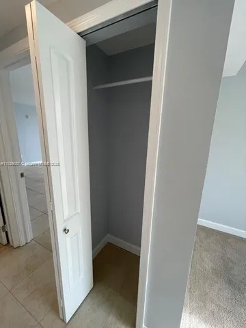 a view of walk in closet