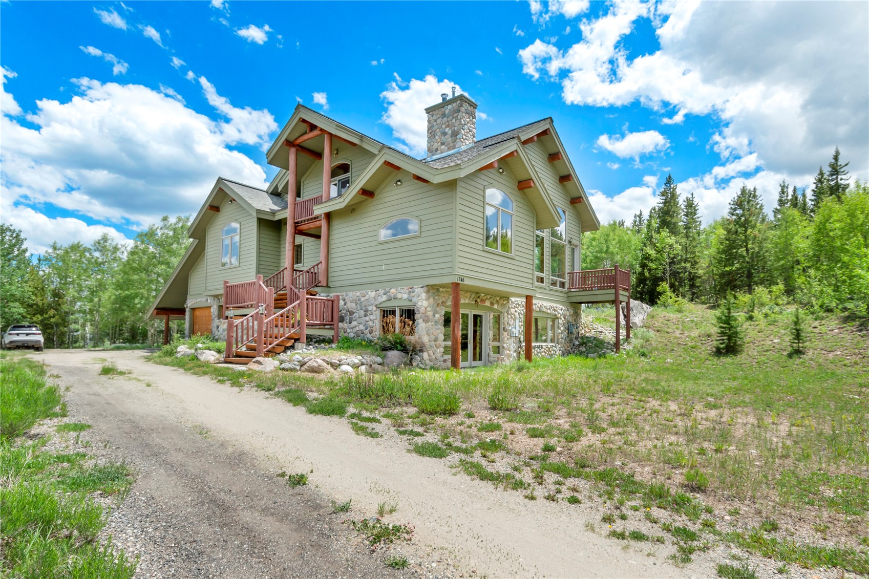 1746 South Ruby Road Silverthorne, CO 80498 - Photo 8 of 50 View from Driveway