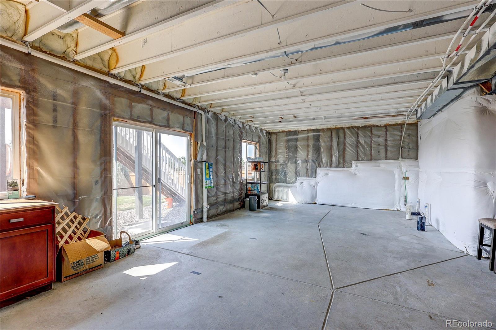 1335 Copeland Falls Road Severance, CO 80550 - Photo 38 of 48 a view of a room with wooden walls