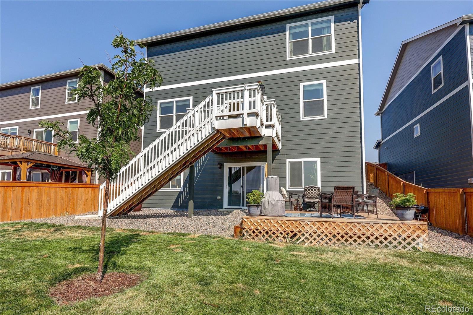 1335 Copeland Falls Road Severance, CO 80550 - Photo 43 of 48 a view of house with a yard