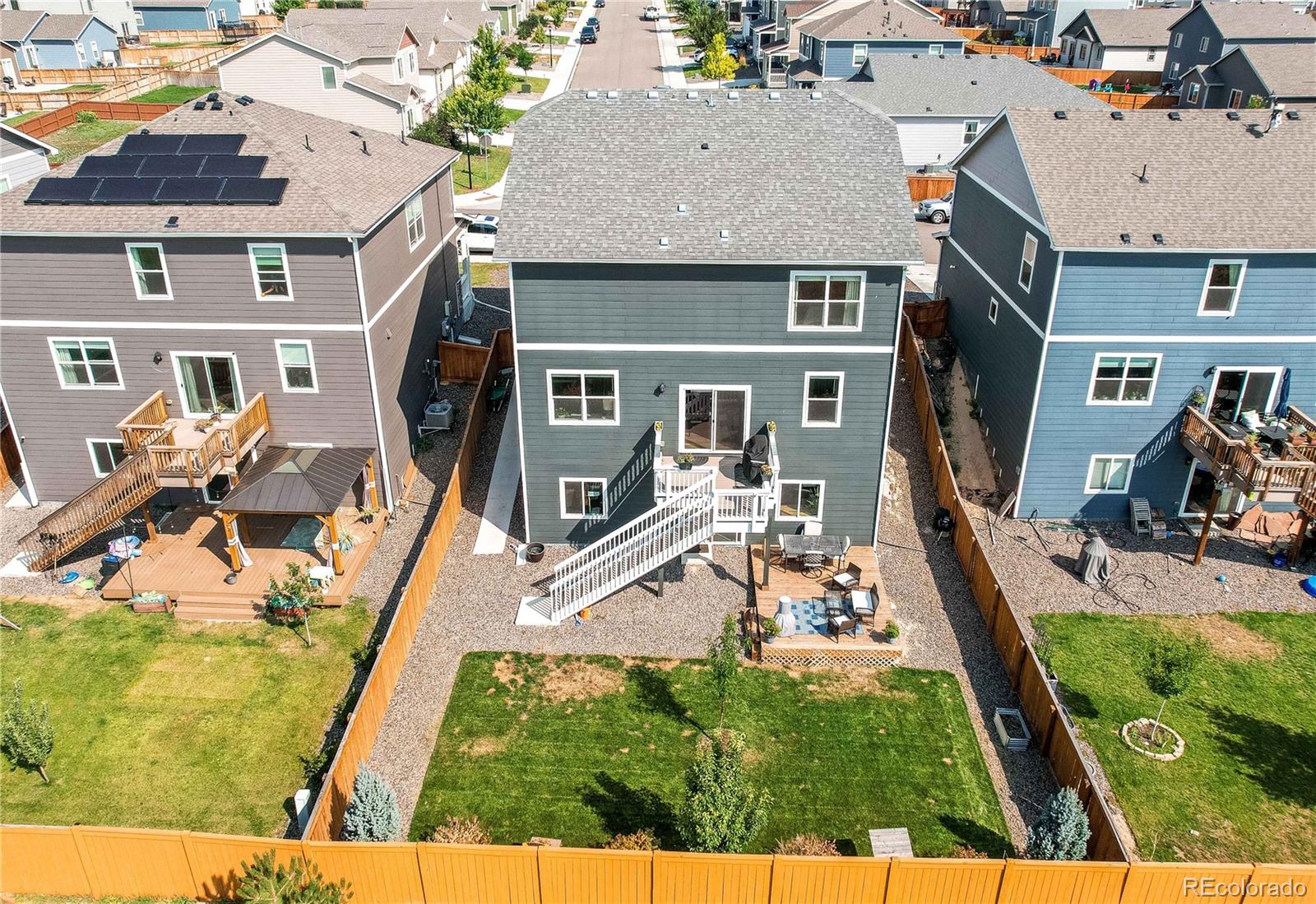 1335 Copeland Falls Road Severance, CO 80550 - Photo 44 of 48 a view of a house with backyard