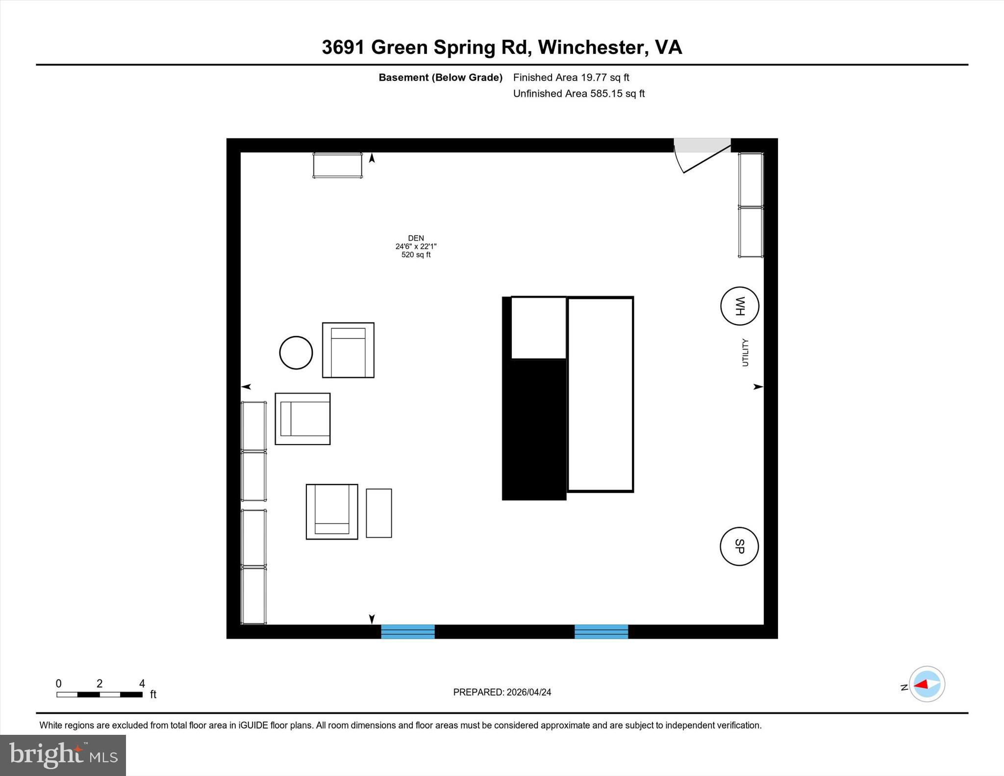 3691 Green Spring Road Winchester, VA 22603 - Photo 53 of 66 Basement