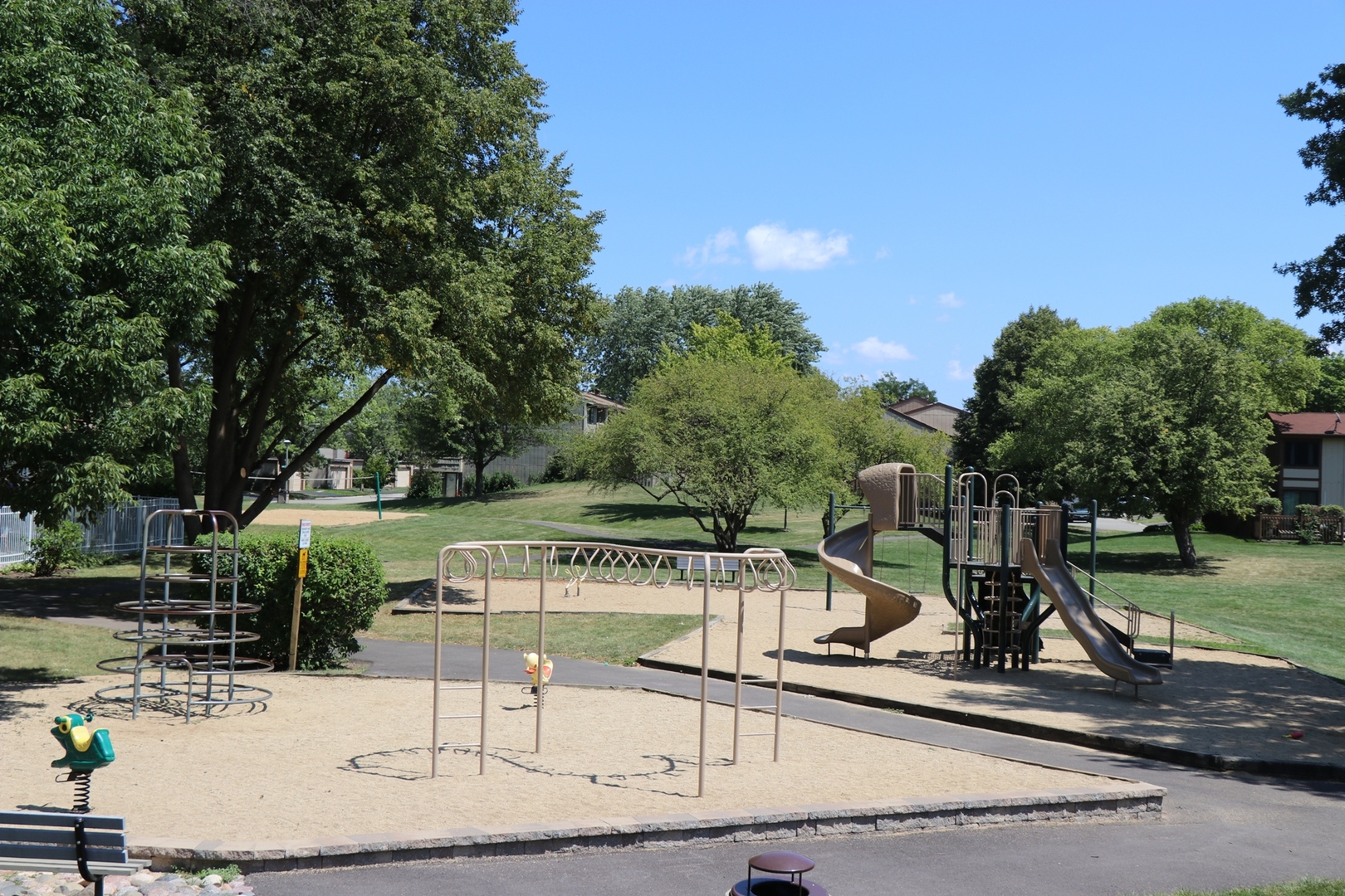 800 Oregon Trail Roselle, IL 60172 - Photo 14 of 16 a view of a park with swings