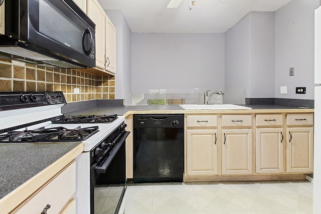 800 Oregon Trail Roselle, IL 60172 - Photo 4 of 16 a kitchen with stainless steel appliances granite countertop a stove and a cabinets
