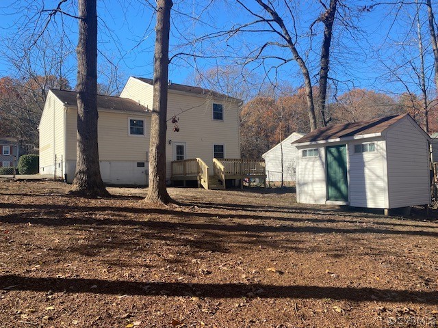 2003 Butor Road Hopewell, VA 23860 - Photo 20 of 21 Rear partially fenced
