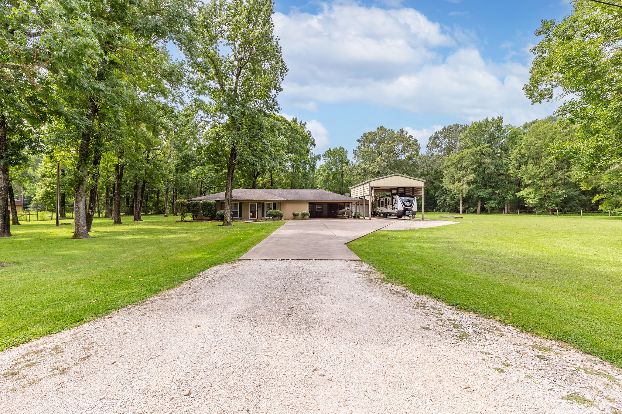 175 County Road 2005 Liberty, TX 77575 - Photo 34 of 42 a view of a park with large trees
