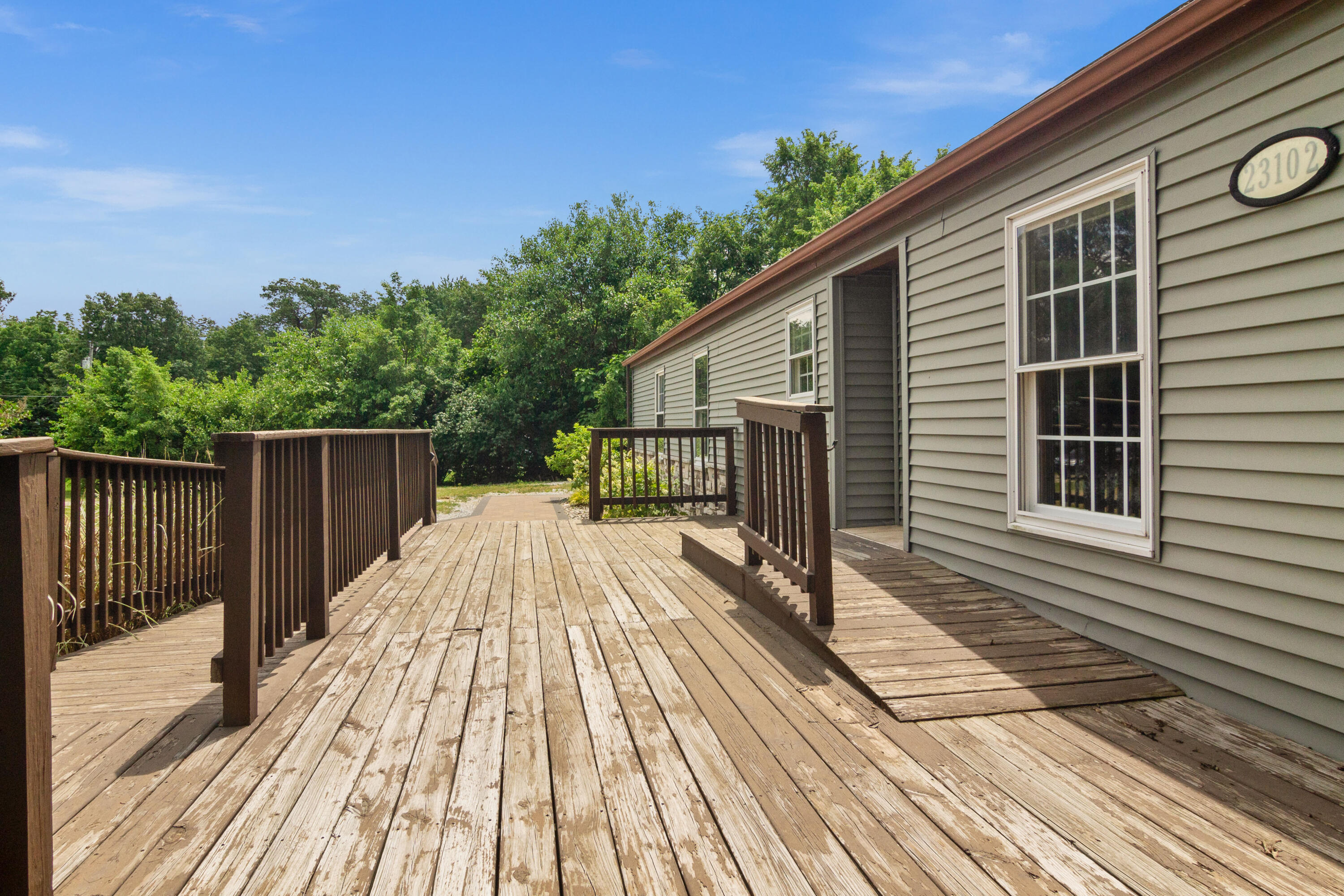 23102 Pierce Street Lowell, IN 46356 - Photo 28 of 32 a view of backyard with a deck
