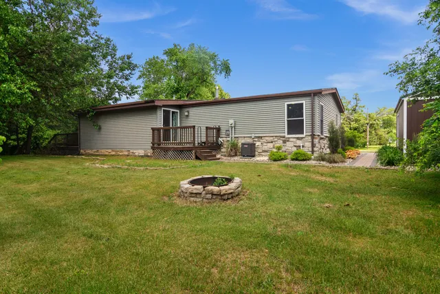 a house view with a outdoor space