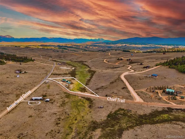 an aerial view of a beach
