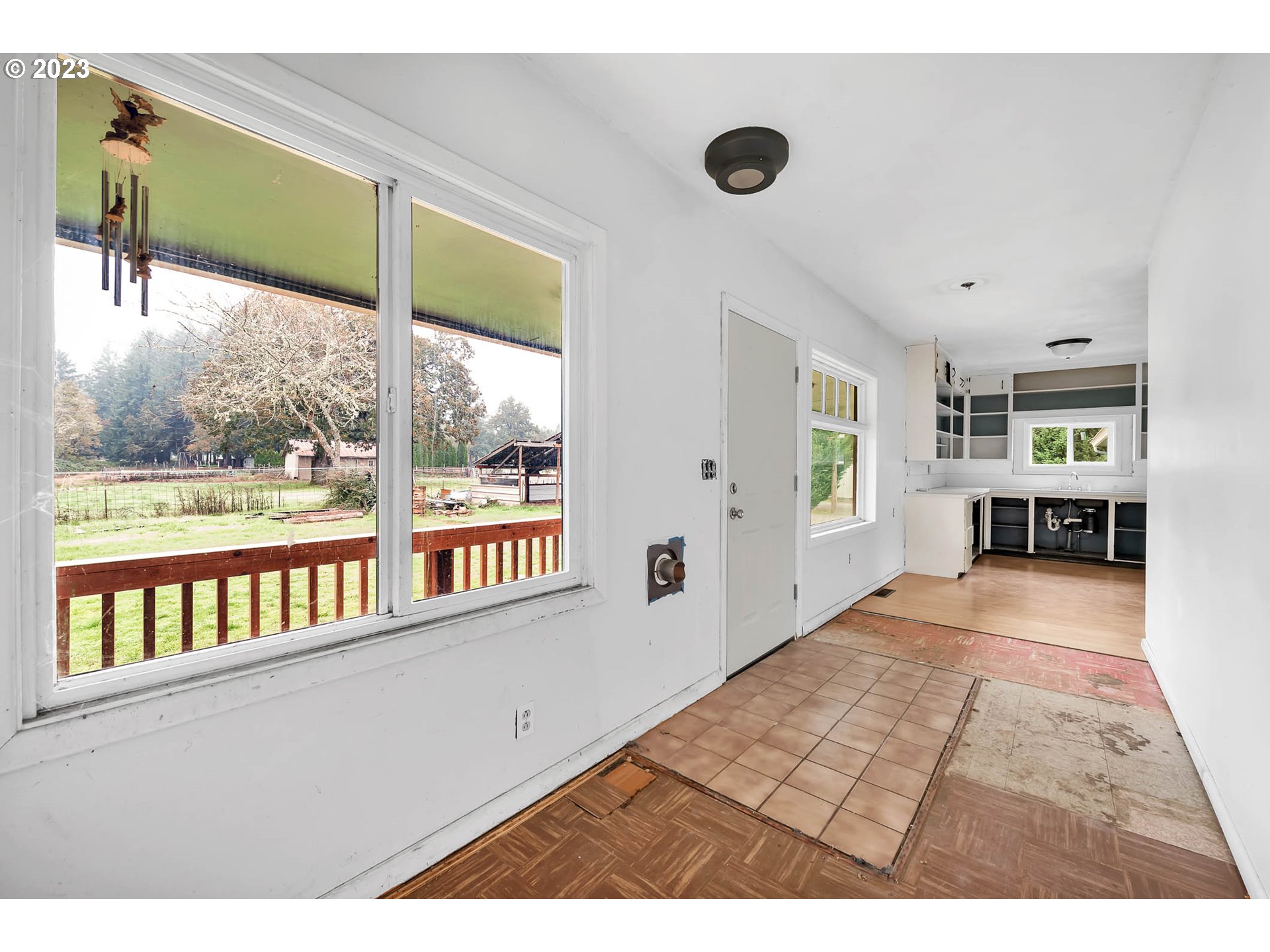 92010 Marcola Road Springfield, OR 97478 - Photo 24 of 45 a view of an entryway with wooden floor
