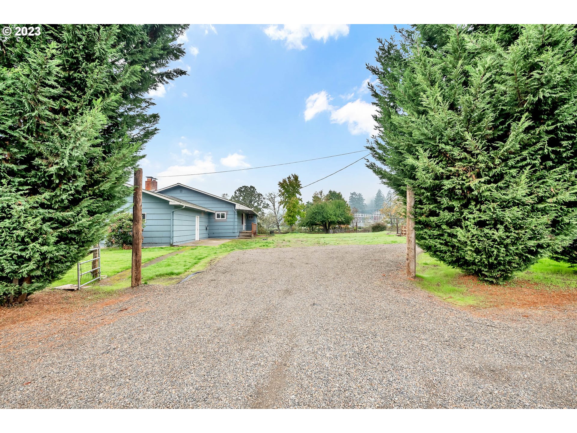 92010 Marcola Road Springfield, OR 97478 - Photo 35 of 45 a view of a street with a house