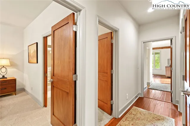 a view of closet area