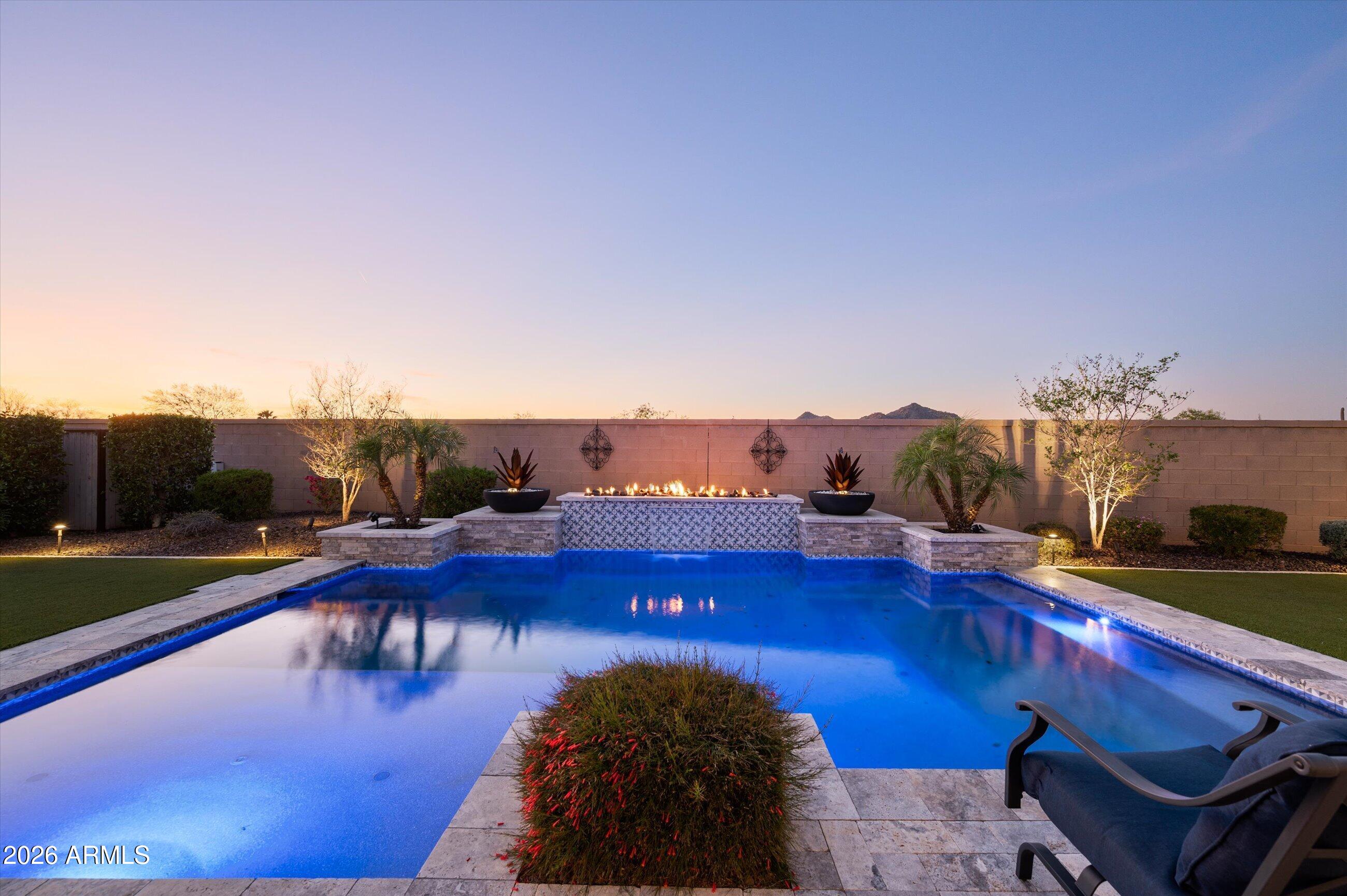 6406 Copper Springs Road Phoenix, AZ 85083 - Photo 36 of 59 a view of a swimming pool with lounge chairs
