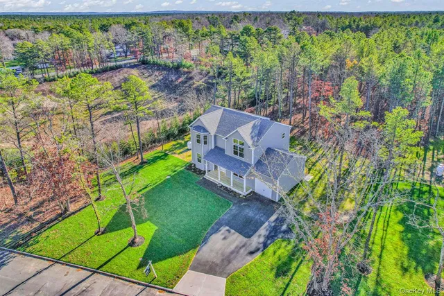 a view of a yard with plants