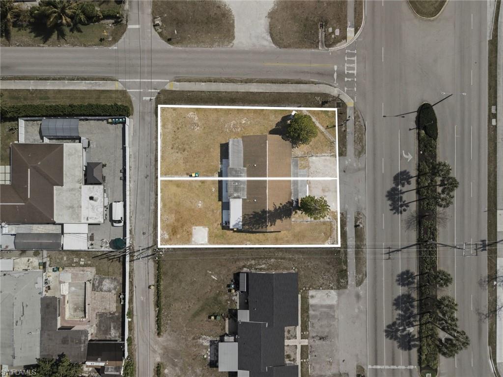 4375 Golden Gate Parkway Naples, FL 34116 - Photo 6 of 34 Aerial view of property and surrounding area featuring property boundaries highlighted