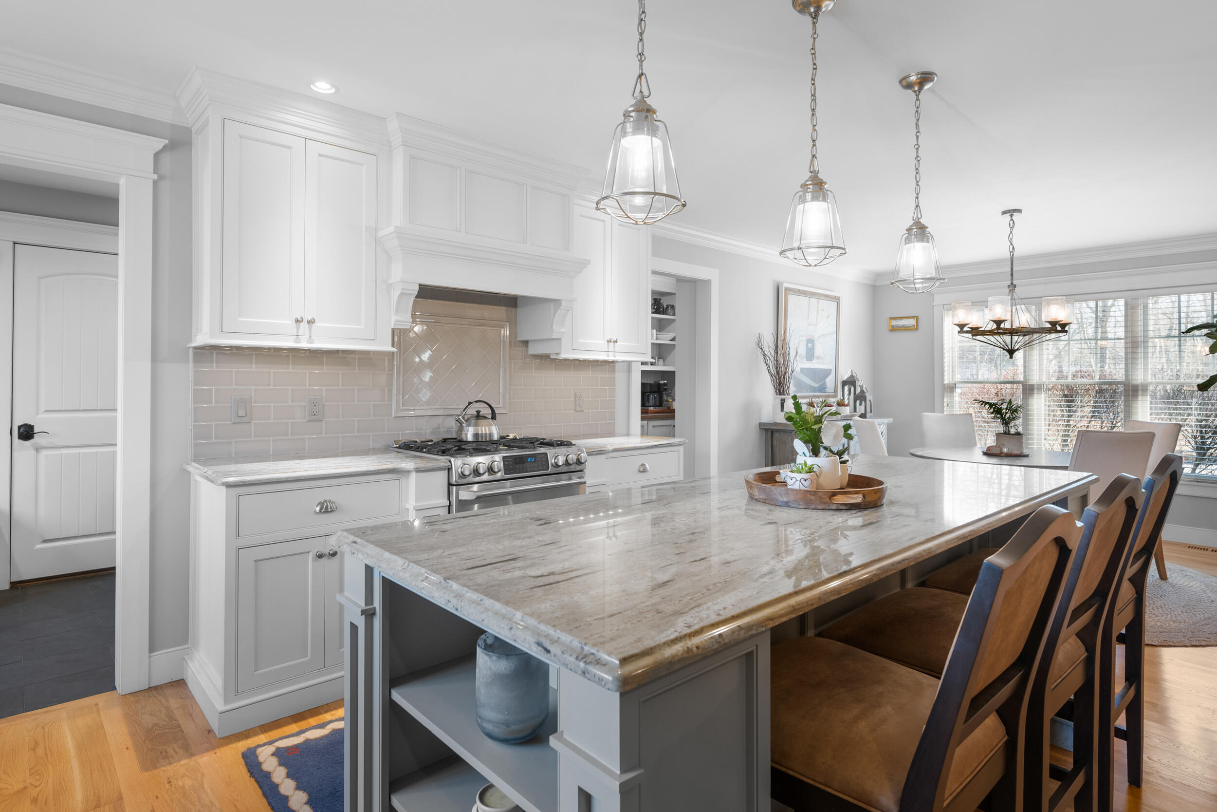 6 Bunker Circle Sandwich, MA 02563 - Photo 11 of 43 a kitchen with appliances cabinets and wooden floor