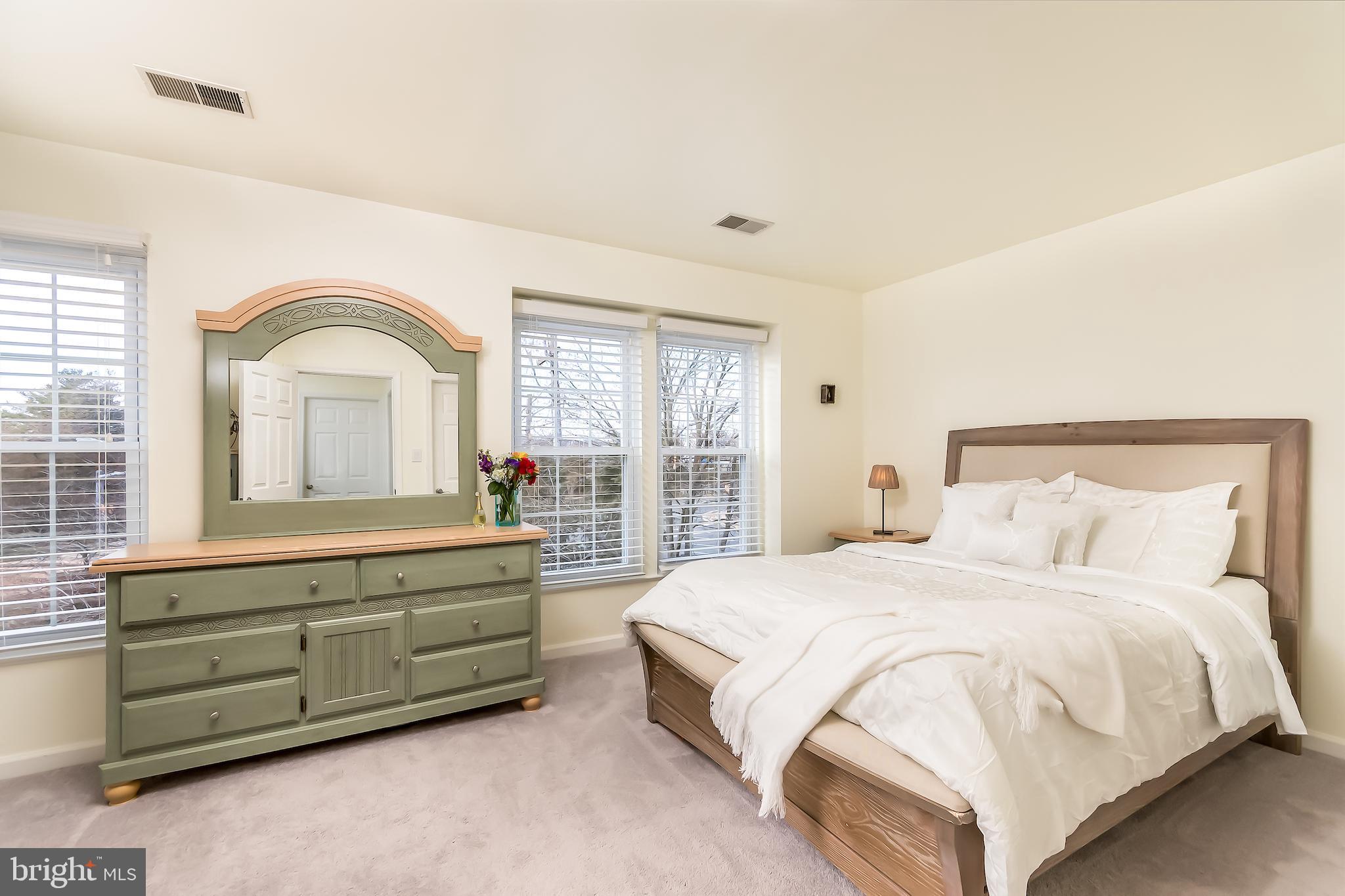 6401 Racetec Court Springfield, VA 22150 - Photo 12 of 29 Bright & sunny master bedroom