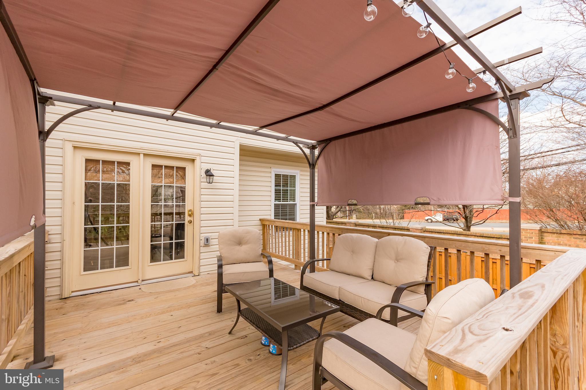 6401 Racetec Court Springfield, VA 22150 - Photo 28 of 29 French doors to deck -- perfect for entertaining!