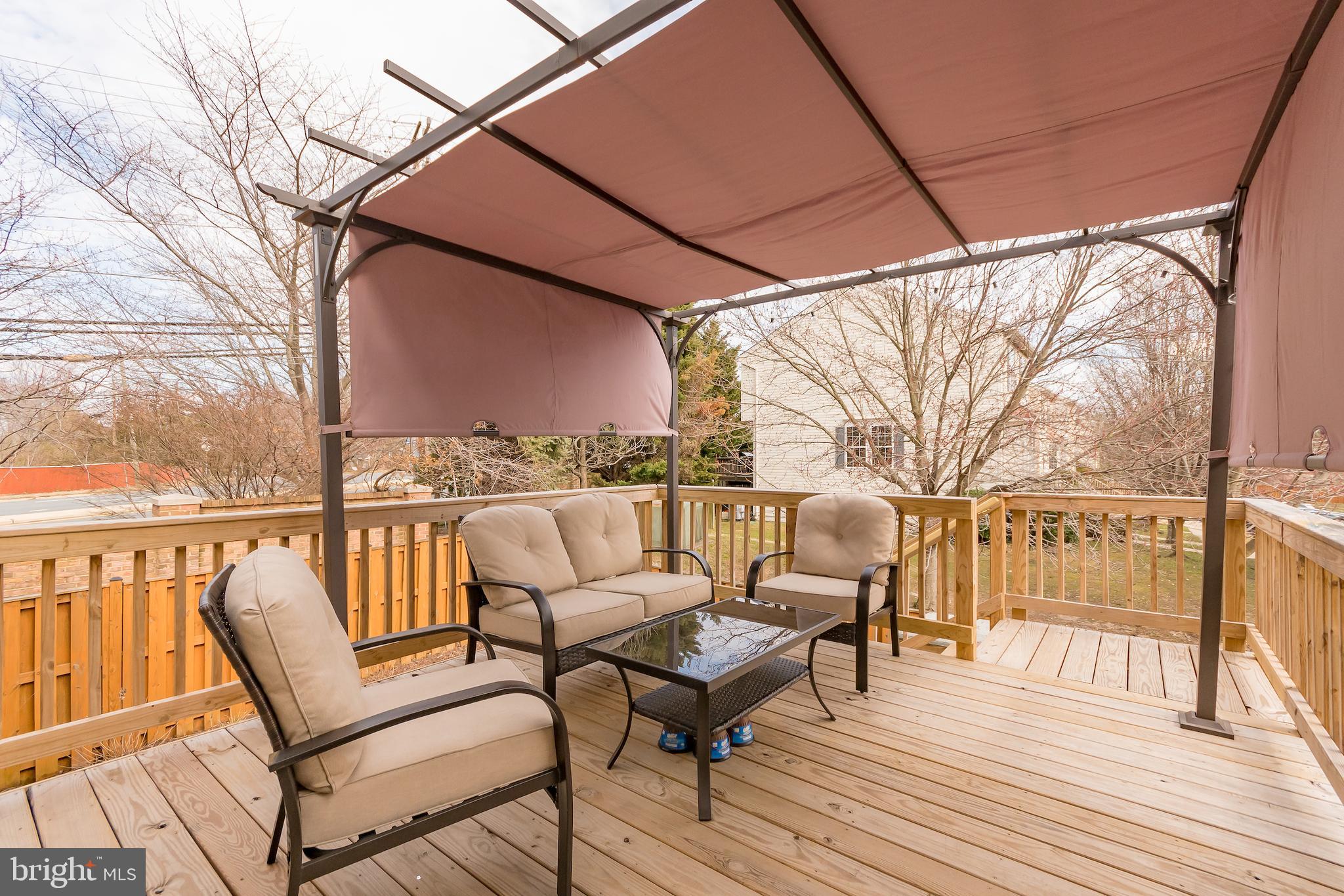 6401 Racetec Court Springfield, VA 22150 - Photo 29 of 29 New deck overlooking private backyard