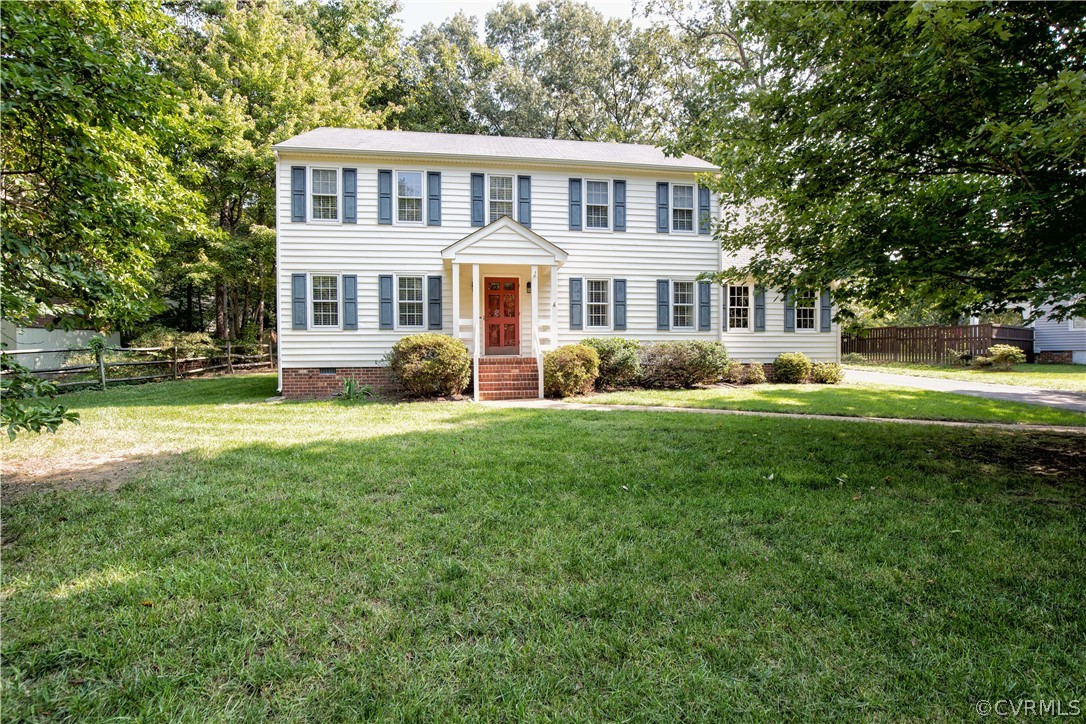 807 Dawnwood Road Midlothian, VA 23114 - Photo 37 of 37 a front view of a house with a yard