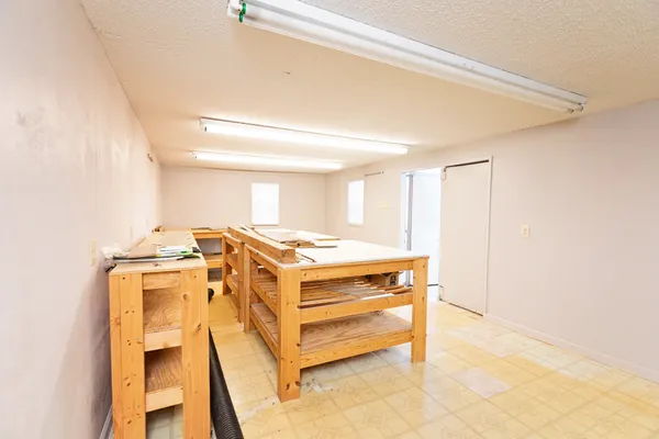 a backyard of a house