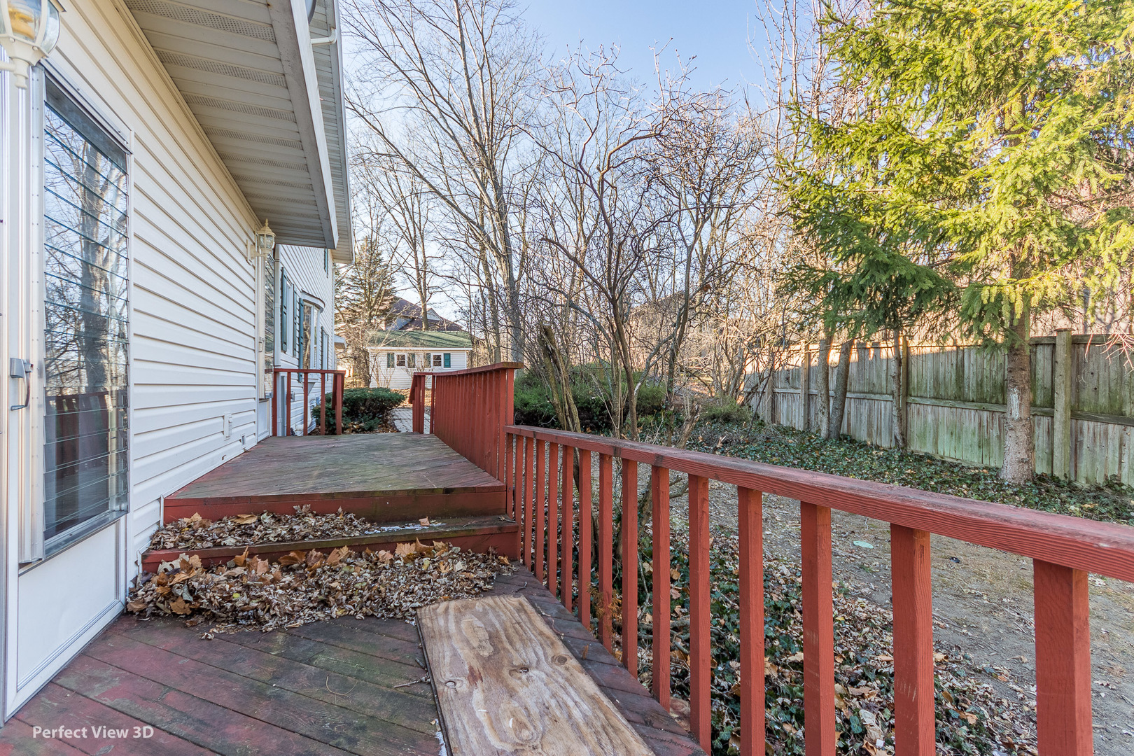 1100 West Seil Road Shorewood, IL 60404 - Photo 29 of 30 a view of a porch with a yard