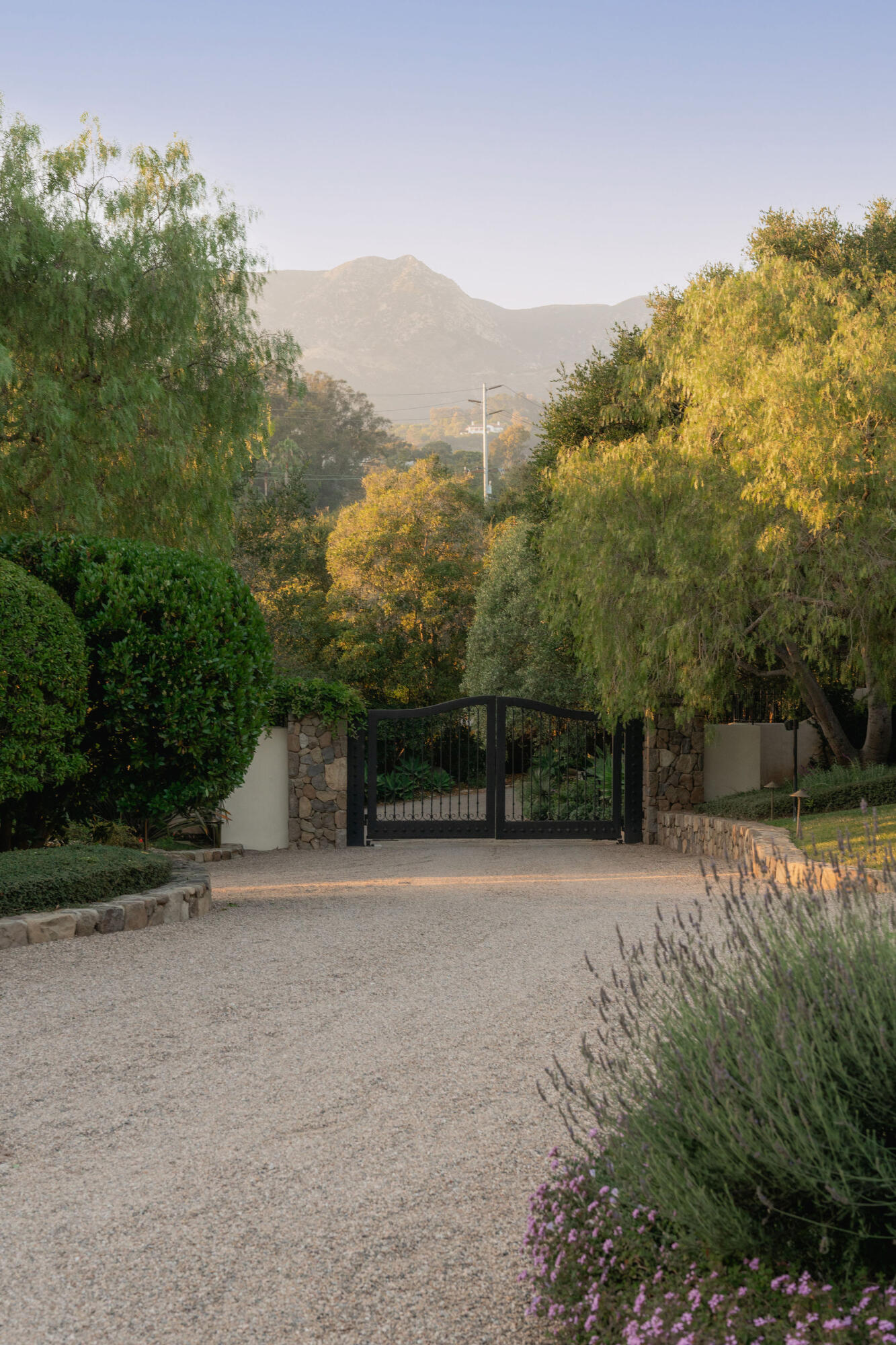 420 Toro Canyon Road Santa Barbara, CA 93108 - Photo 21 of 52 Front Gate at Entrance