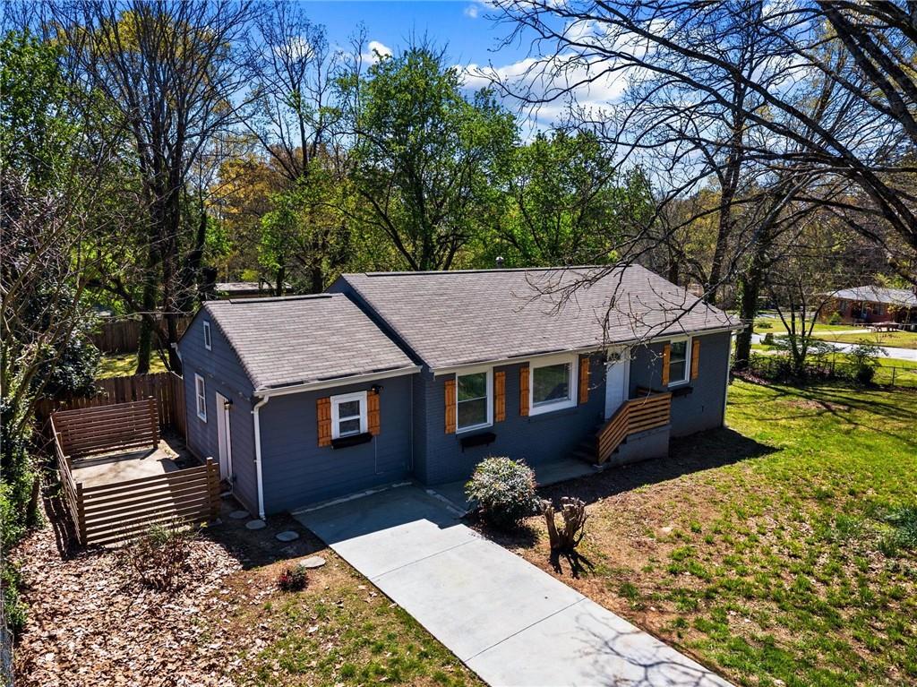 1111 Valley View Road Southeast Atlanta, GA 30315 - Photo 1 of 31 a house view with a backyard space