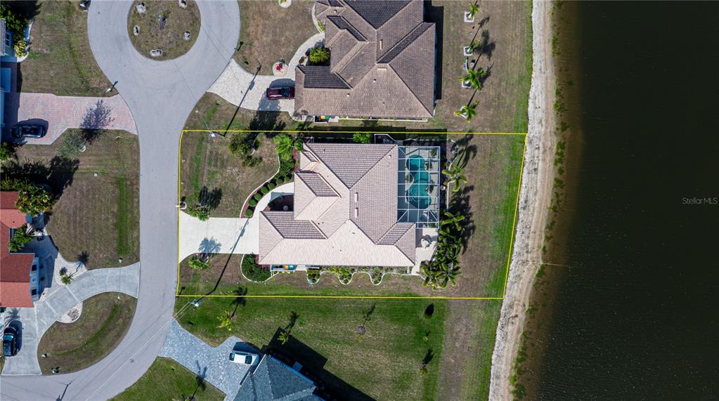 26373 Madagascar Road Punta Gorda, FL 33983 - Photo 71 of 90 an aerial view of a house having outdoor space