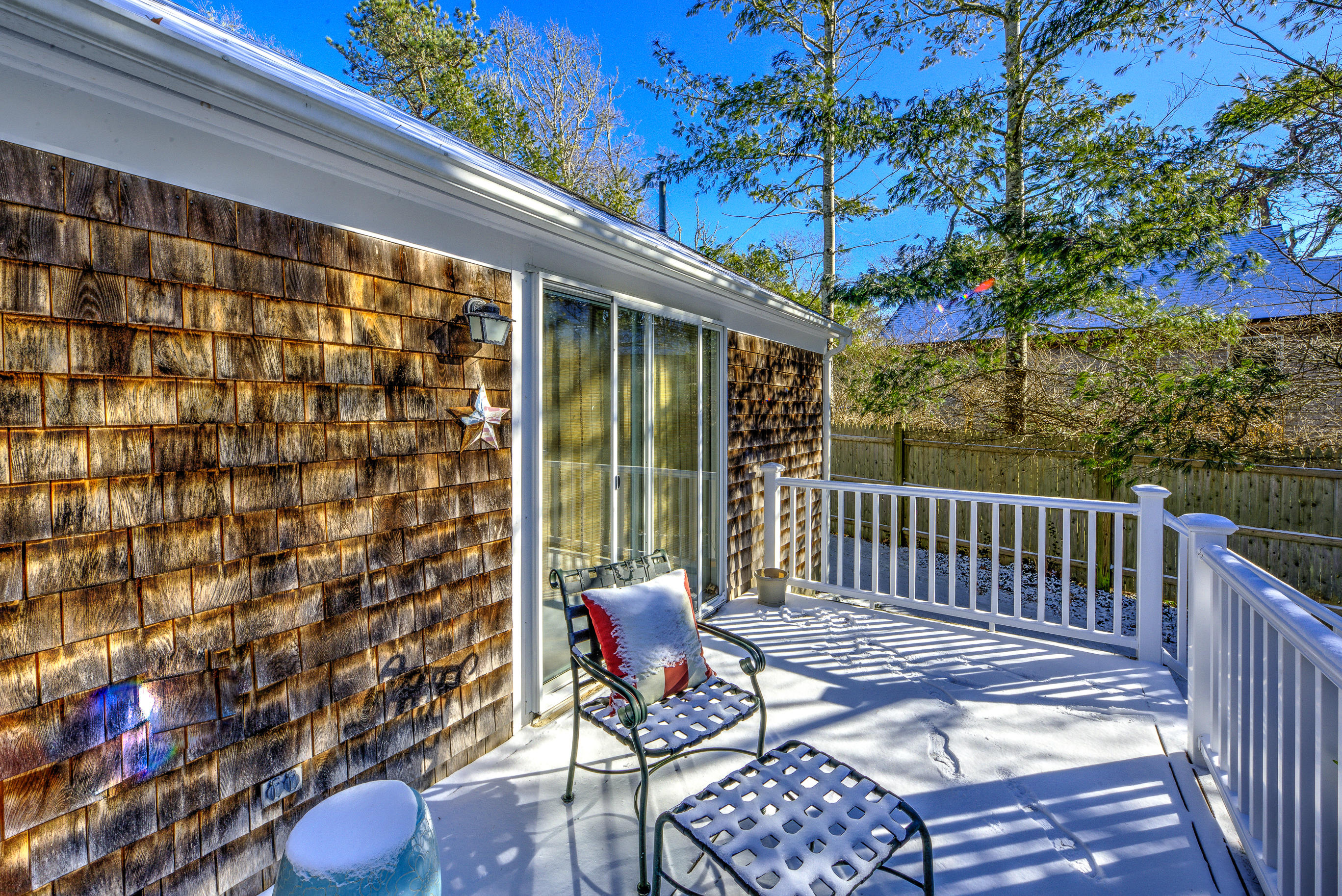 36 Deep Hole Road Harwich Port, MA 02646 - Photo 10 of 34 a view of a chairs and table in the patio